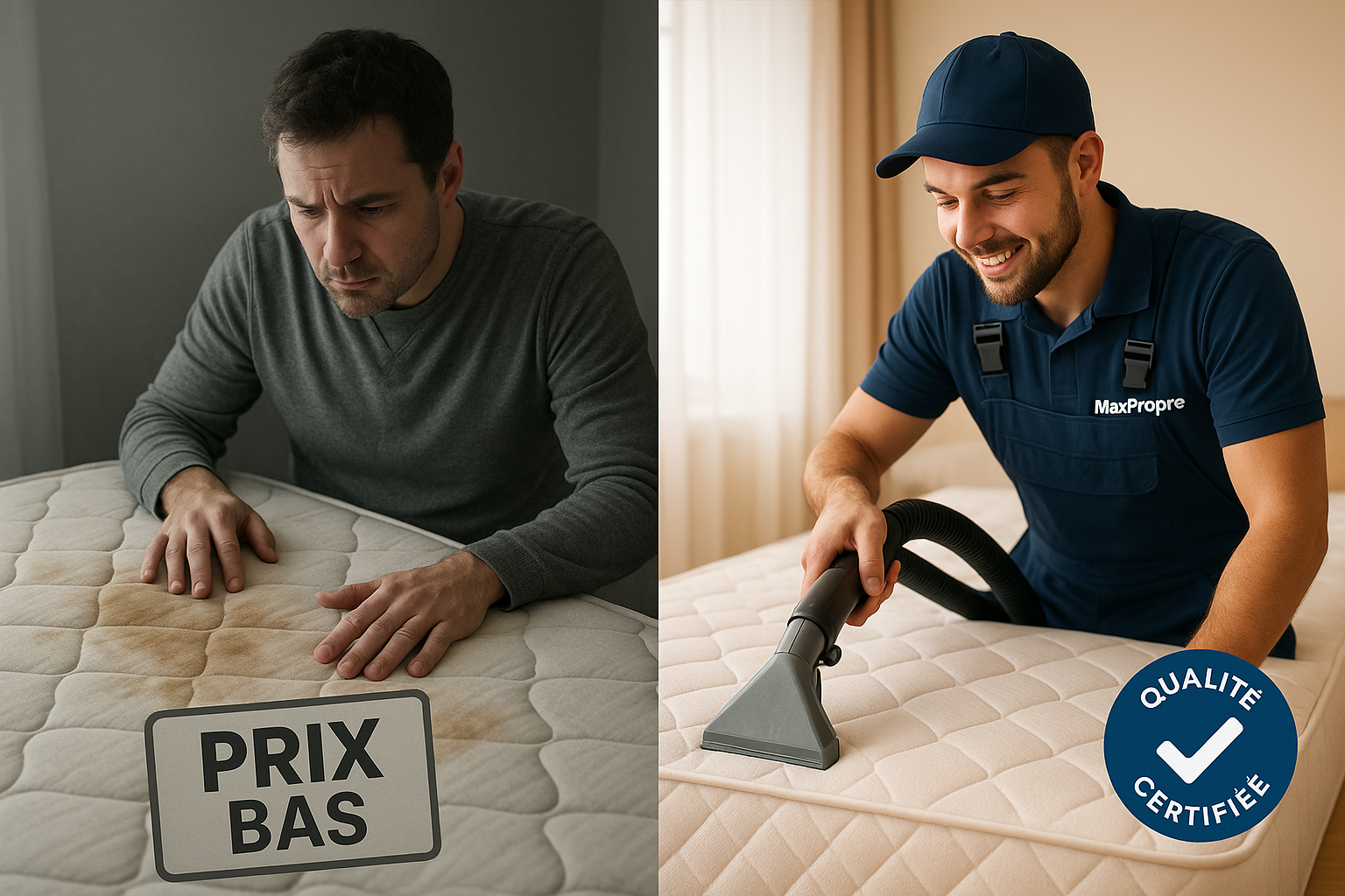 Conseils experts pour entretenir un matelas - MaxPropre