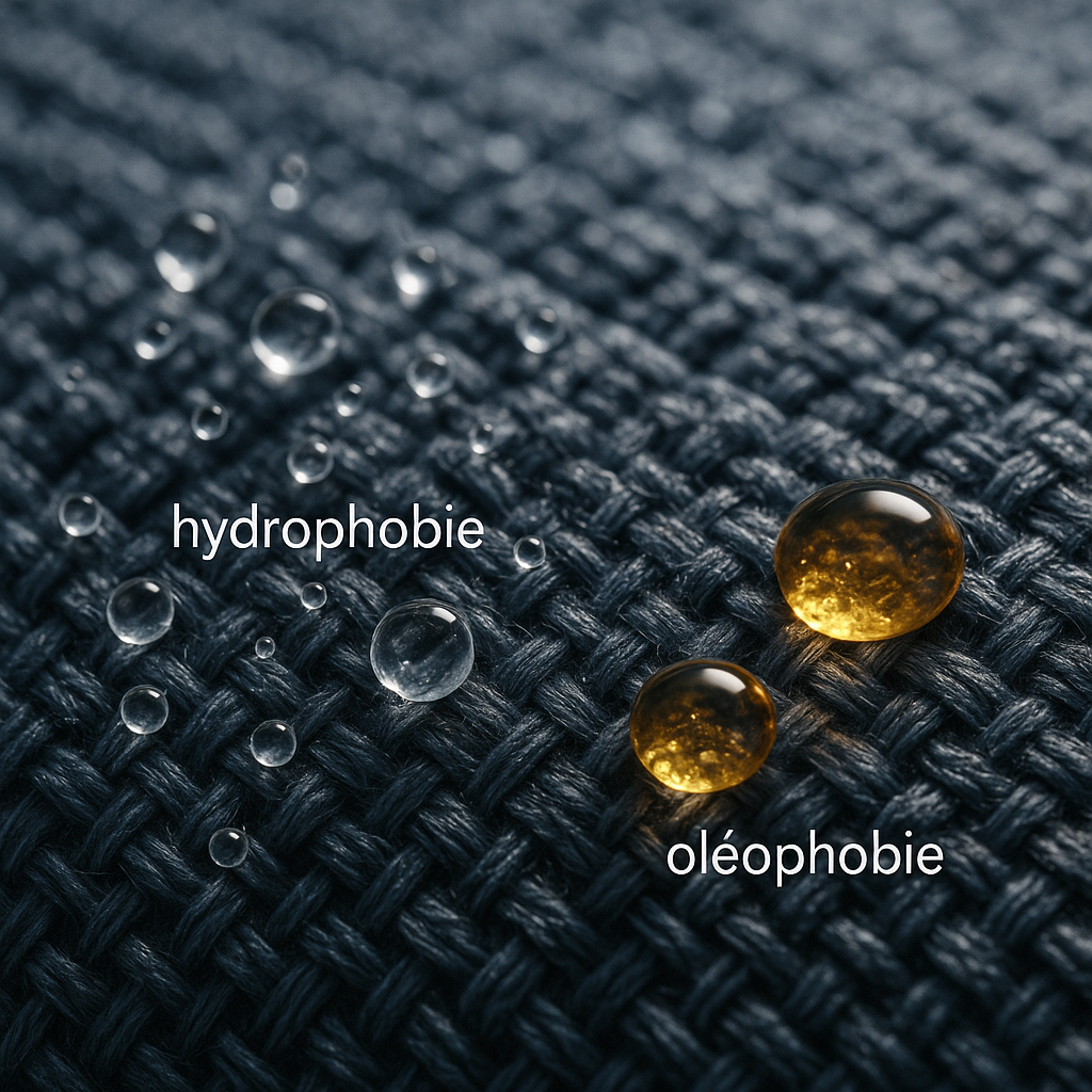 Application traitement anti-tache sur tissu - MaxPropre