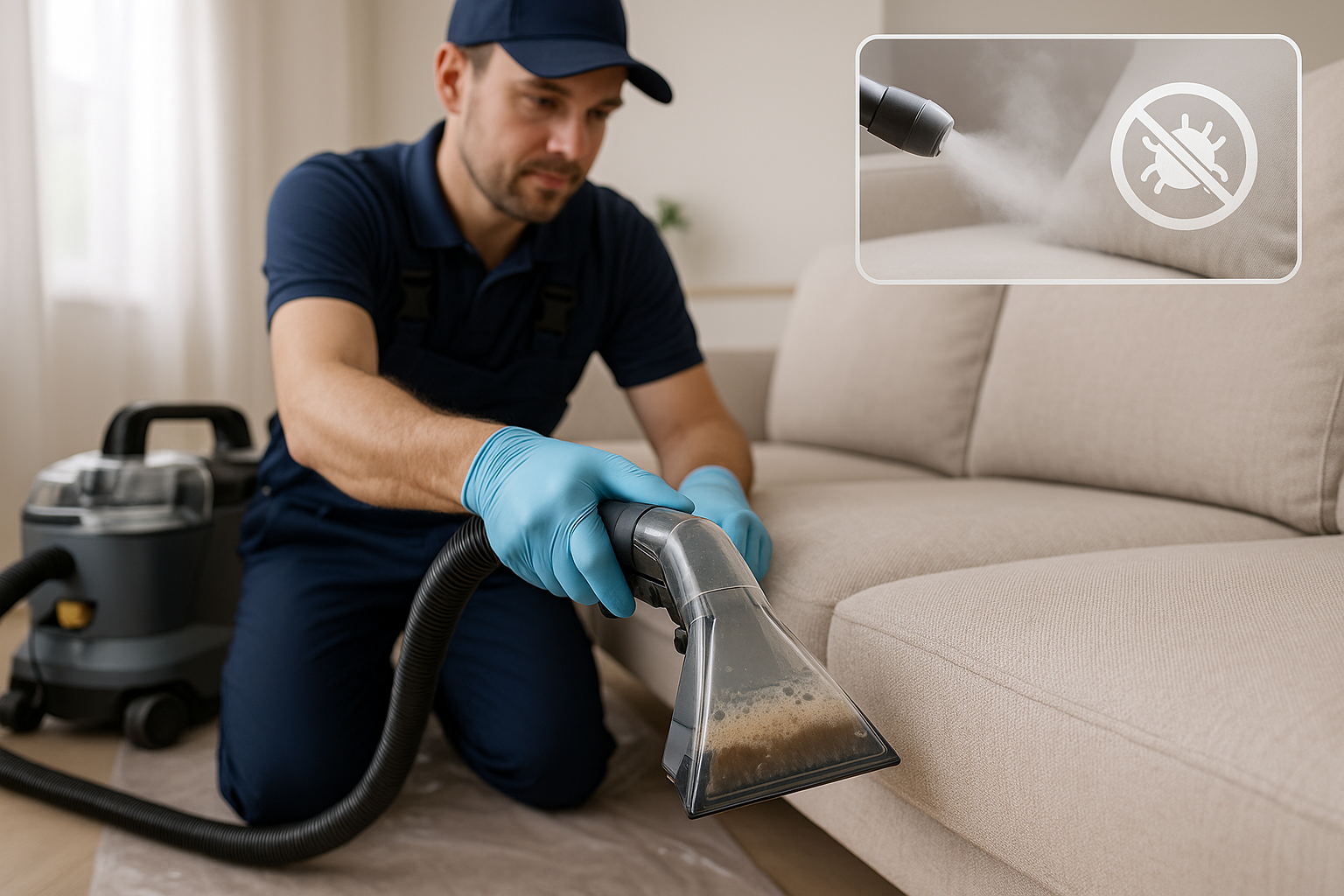 Techniques de nettoyage pour canapés tissu et cuir