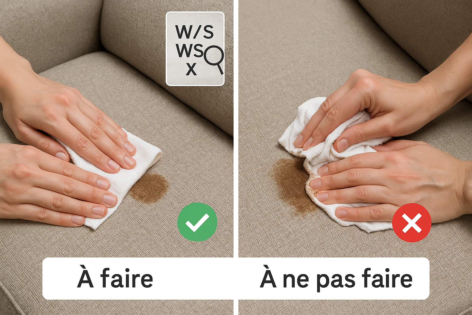 Conseils d'entretien pour canapé - MaxPropre