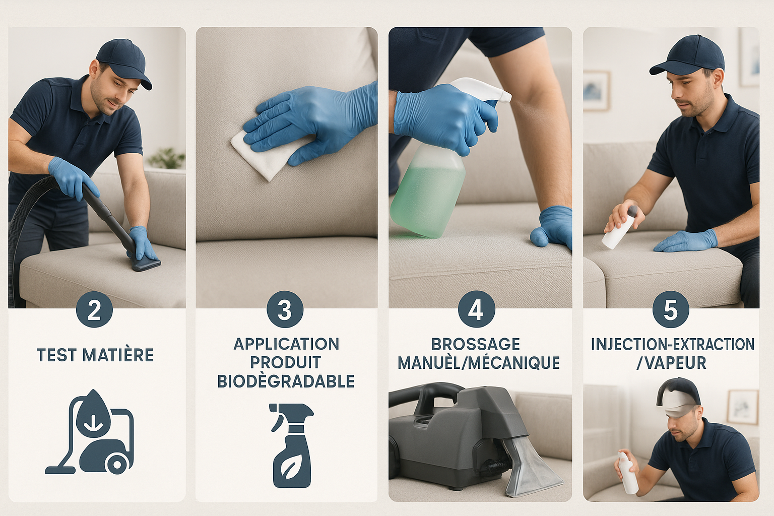 Conseils d'entretien pour canapé et erreurs à éviter