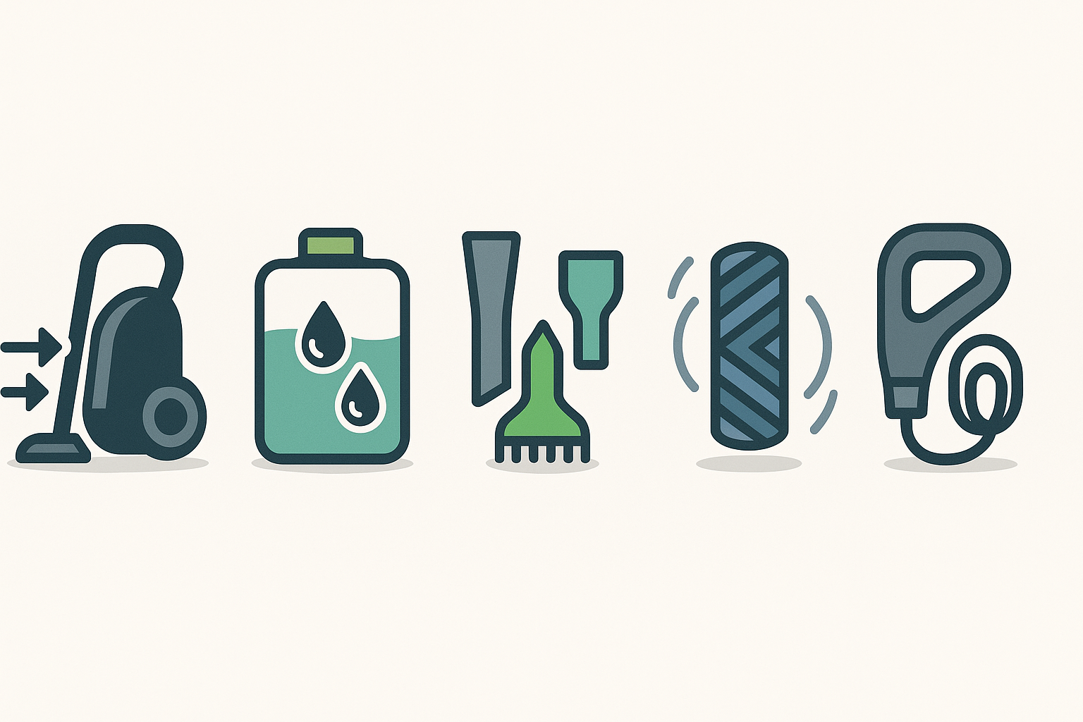 Fonctionnement shampouineuse - lavage brossage aspiration