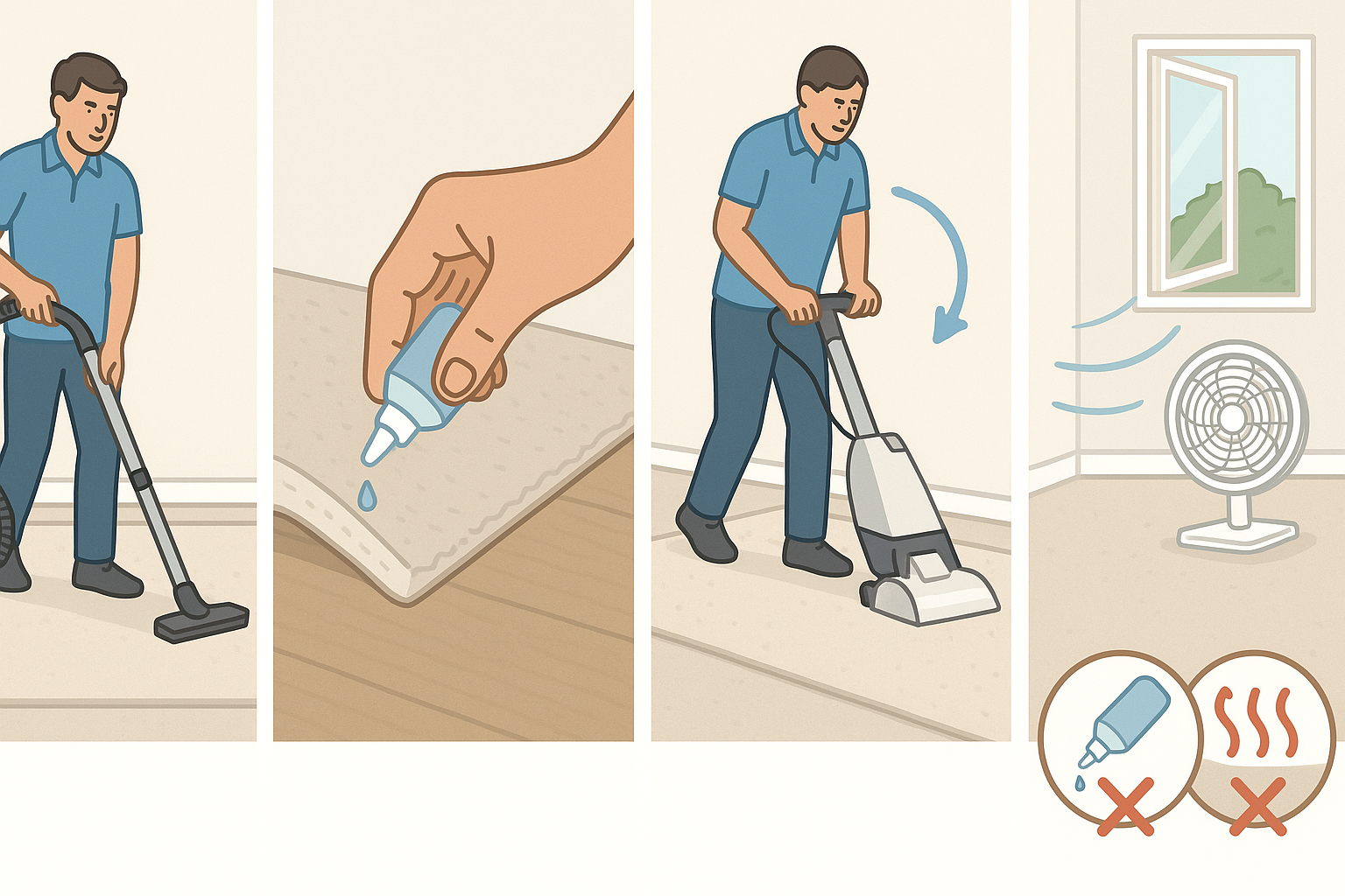 Critères pour choisir une shampouineuse - puissance, réservoir, accessoires