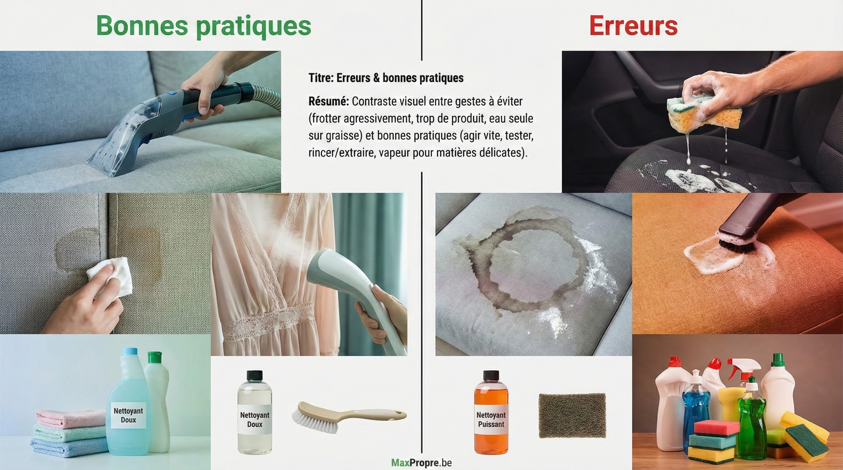 Pourquoi auréoles résistent au nettoyage maison