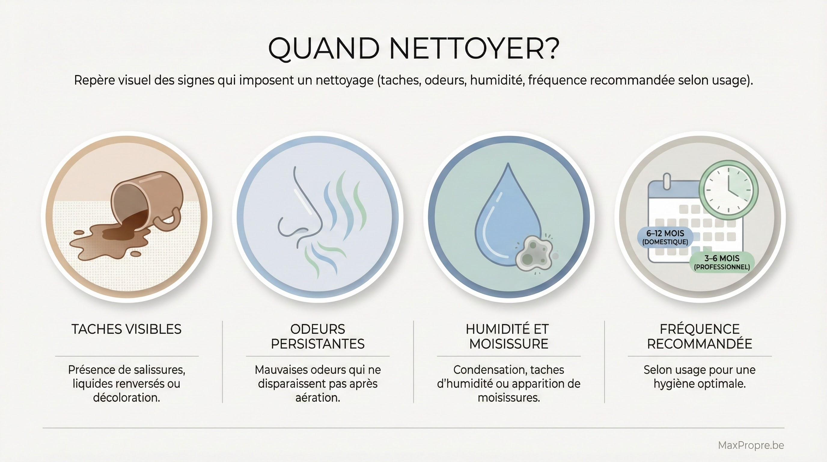 Quand nettoyer son matelas - conseils MaxPropre