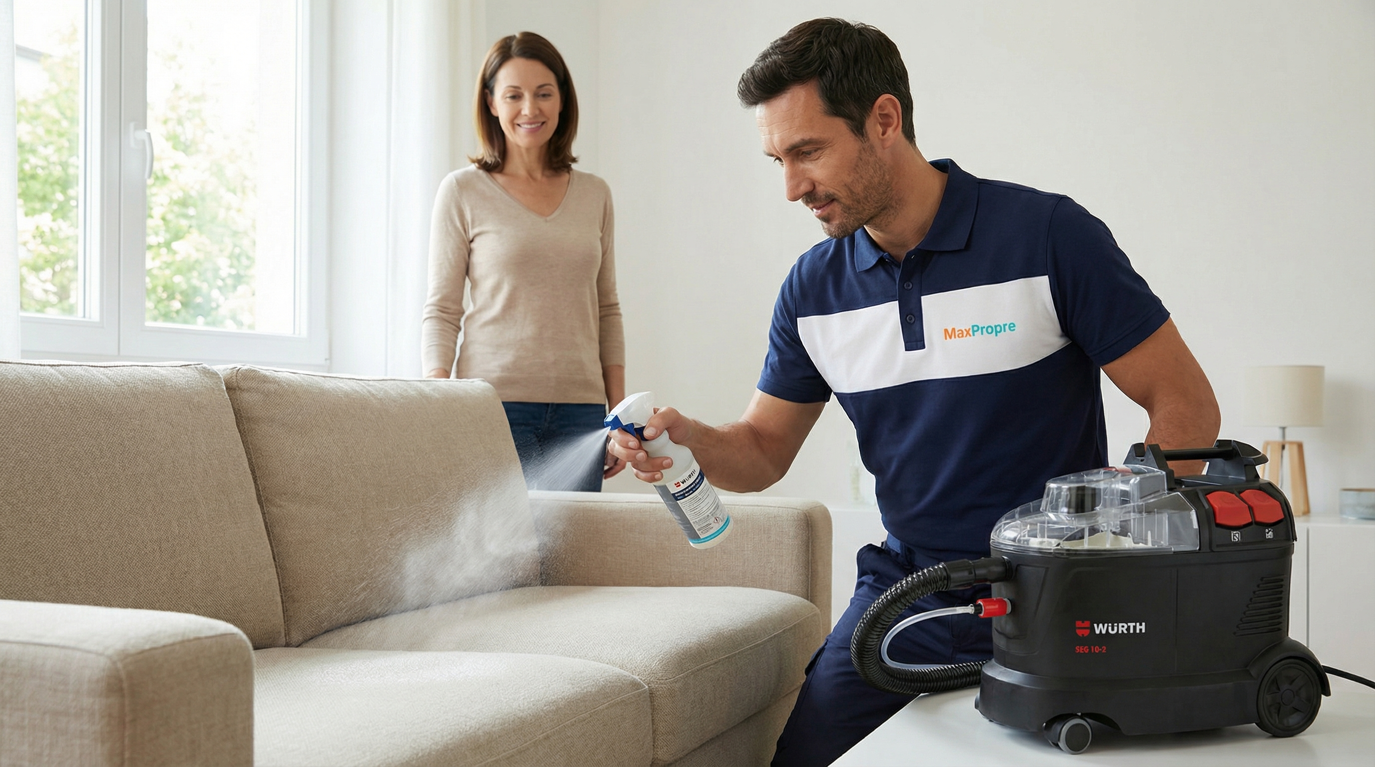 Zones d'intervention et tarifs MaxPropre - Bruxelles et périphérie