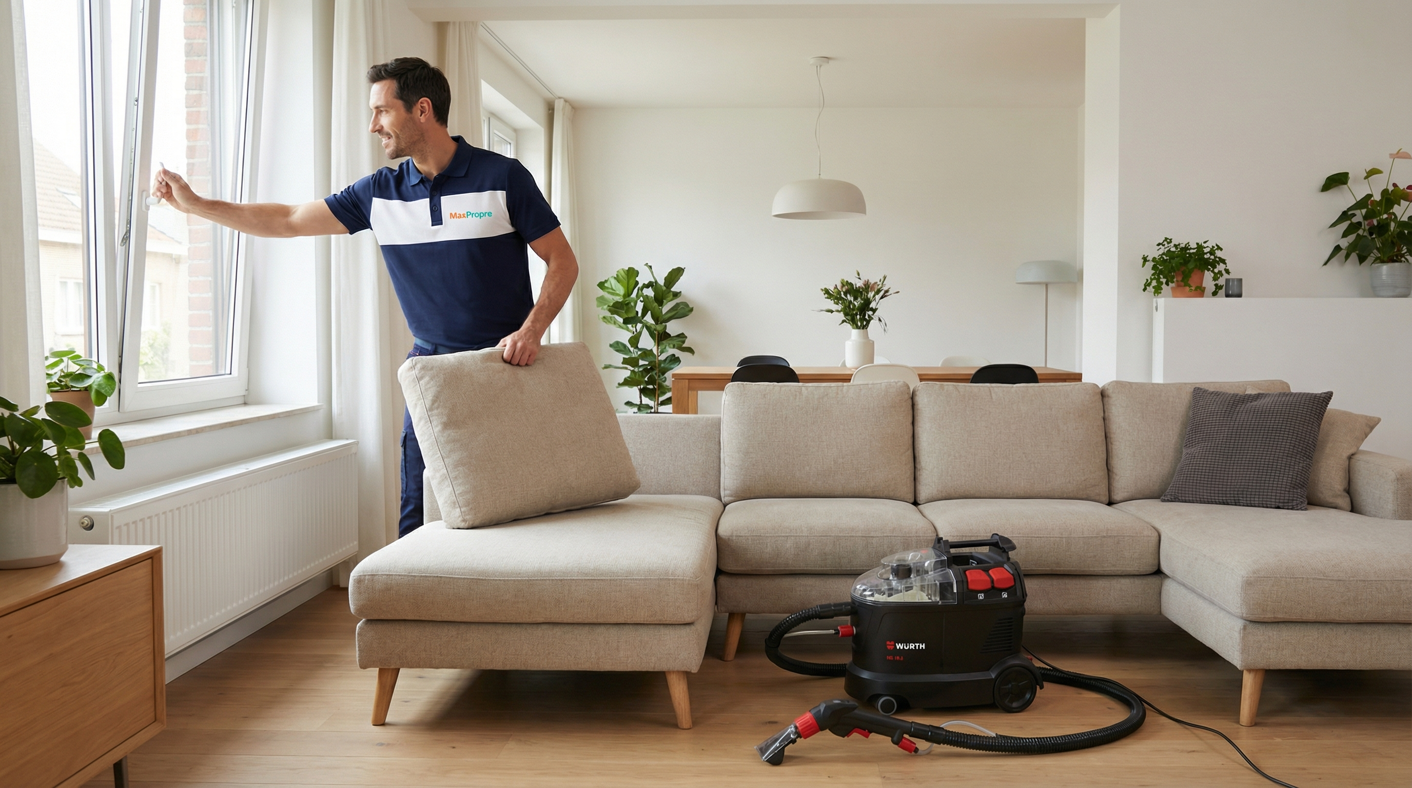 Méthodes maison inefficaces pour odeurs de canapé - bicarbonate et vinaigre